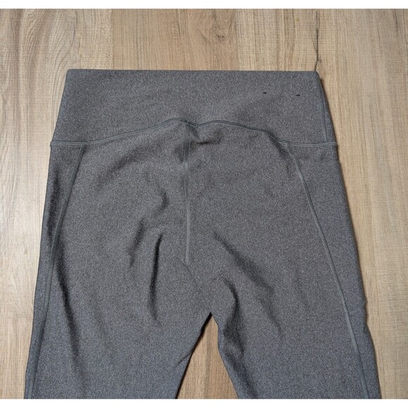 Under Armour Size L Heatgear Gray Motion Ankle Legging Compression Pocket - Picture 7 of 12